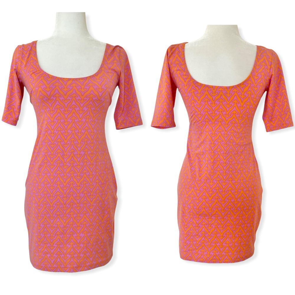 Manuel Canovas Resort Style Print Dress France Size 2 & US size 8